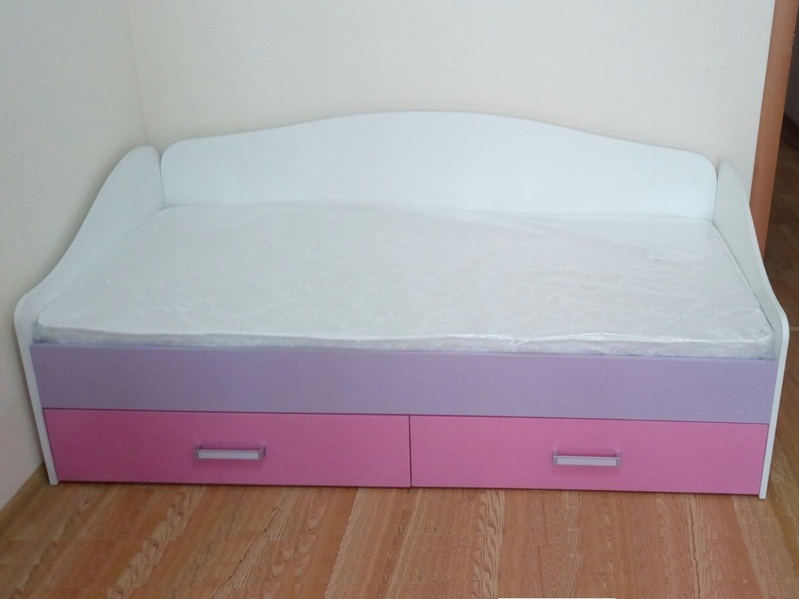 Кровать - софа "РАДУГА" с выкатными ящиками